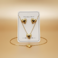 GOLD HEART SET Background