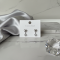 HEART DANGLES SILVER Background