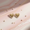 HEARTS AND PEARLS GOLD Background