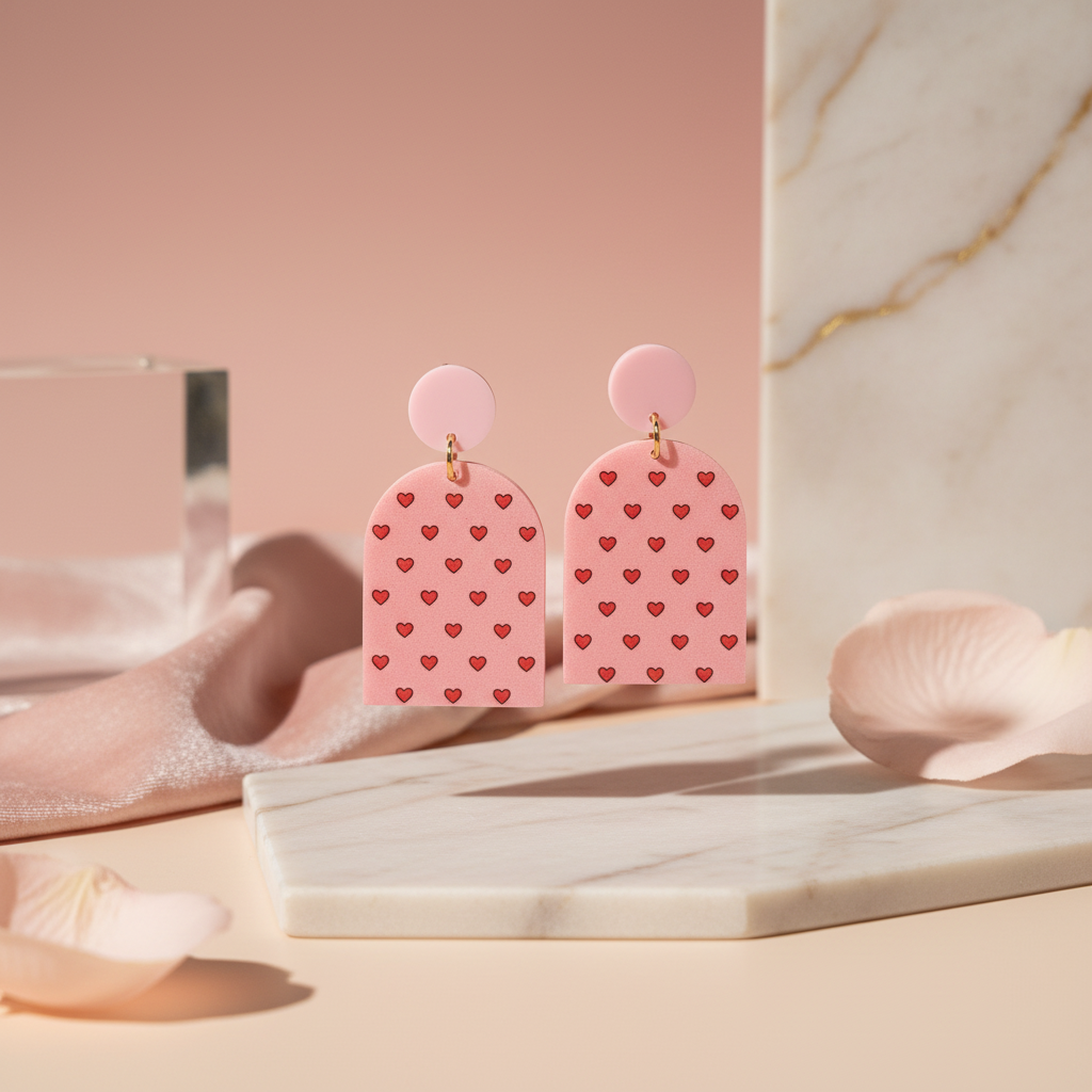 PINK DANGLES Background