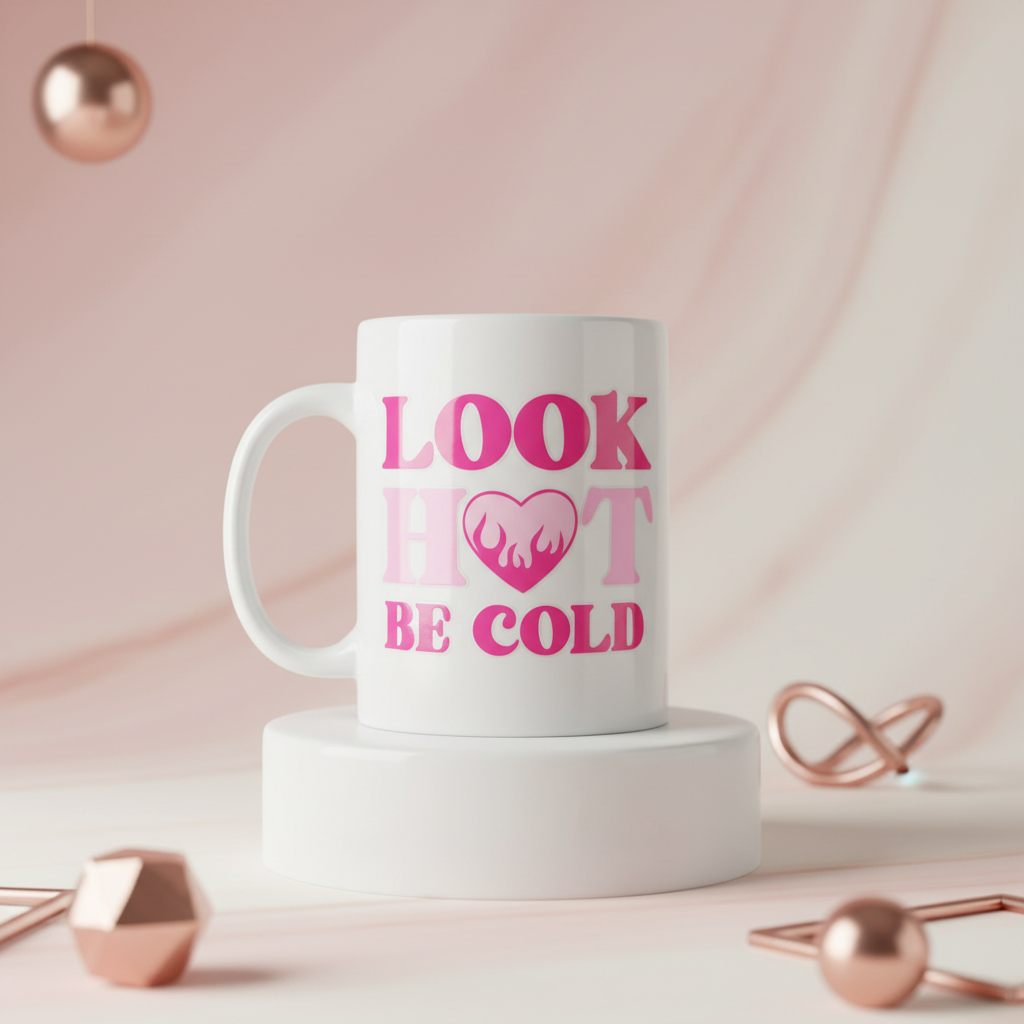 SASSY COFFEE CUP PINK Background