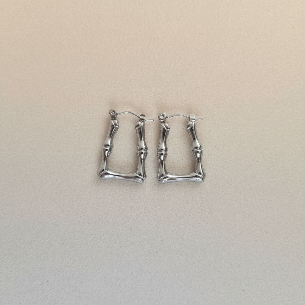 Silver Hoops Background