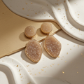 Textured Earrings Background